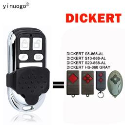 DICKERT S5-868-AL S10-868-AL S20-868-AL HS-868 GRAY Garage Door Remote Control 868MHz Clone Garage Door Opener Transmitter Key