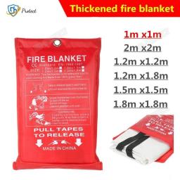 1M X 1M Sealed Fire Blanket Housing Safety Fire Extinguisher Tent Ship Emergency Life Shed Safety Cover