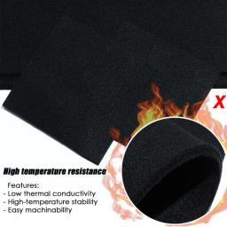 Practical 300*200mm Durable Carbon Fiber Torch Shield Pack Graphite Felt Welding Protective Blanket Protective Sheet