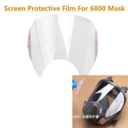 Scratch Resistant Protective Film Cover For 3M 6800 Respirator Full Face Gas Mask Window Screen Protector Painting Spraying Mask