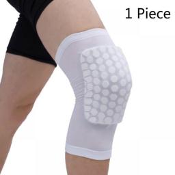1PC Honeycomb Knee Pads Basketball Sport Kneepad Volleyball Knee Protector Brace Support Football Compression Leg Sleeves