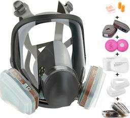 Protection Mask Gas Set Security Construction Work Cap Security Glasses Facial Chemical Respirator Safety Helmet Supplies Rescue