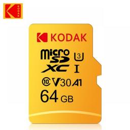 Kodak 100Percent Original TF Micro SD Card Memory Card MicroSD Class 10 16GB 32GB 64GB 128GB 256GB Smartphone Tablet Camera Gopro