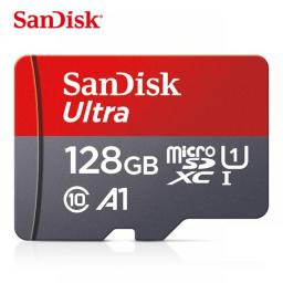 100Percent SanDisk A1 Memory Cards Camera Card 16GB 32GB 64GB Micro SDcard 128GB 120MB/s Class 10 UHS-1 Flashcard Microsd TF/SD Card