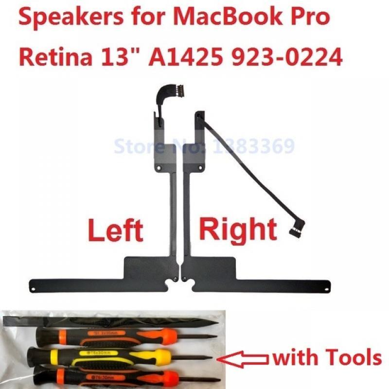 New Replacement 923-0224 609-0359 Left Right Internal Speaker For MacBook Pro 13" Retina A1425 Late 2012 Early 2013