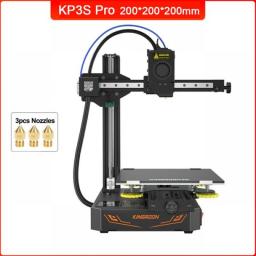 KINGROON KP3S Pro 3D Printer 200*200*200mm With Resume Printing High Precision Touch Screen DIY FDM KP3S Upgrade 3Dprinter