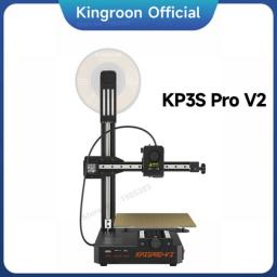 [2023 Pre-sale] KINGROON KP3S Pro V2 3D Printer High Speed Klipper Firmware Printing Max 350mm/s Fast Metal 3D Printer FDM