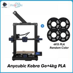 ANYCUBIC KOBRA GO 3D Printer FDM 25 Point LeviQ Automatic Leveling System 220*220*250 mm 3D Printing