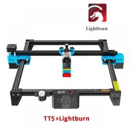 Two Trees Metal Laser Engraving Machine TTS-55 450±5nm Blue Light 15W/40W CNC Router Wood Leather Cutting Engraving Support WIFI