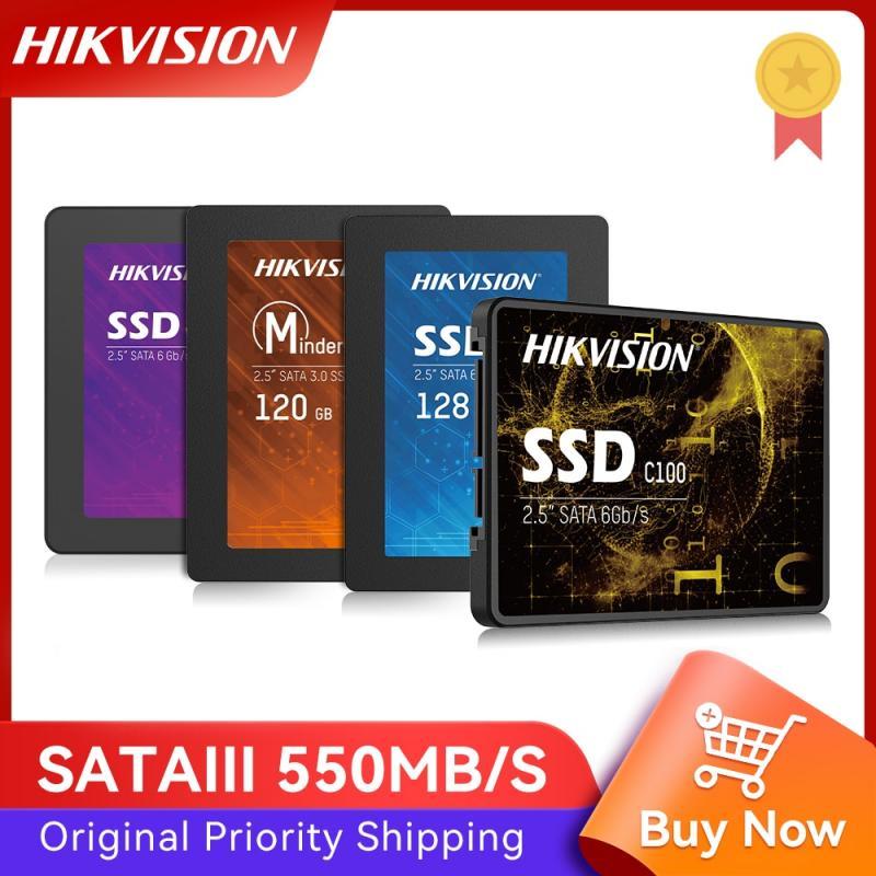 HIKVISION SSD 2.5 SATA C100 E100 minder 120gb128gb240gb480gb1tb Internal Solid State Drives Official Disk For Laptops Desktops