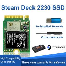 2230 M.2 SSD CL1-3D 512GB 1TB Hard Drive M2 SSD NVMe PCIE STEAM DECK SURFACE SSD Replace BG4 SN530 520 PM991  PM971 BC711