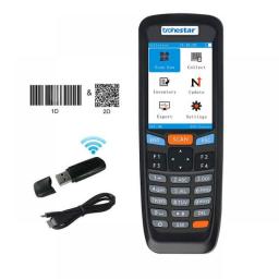 Trohestar Barcode Scanner Portable Reader 1D 2D QR Bar Code Scanners Handheld Inventory Data Collector For Logistics Market