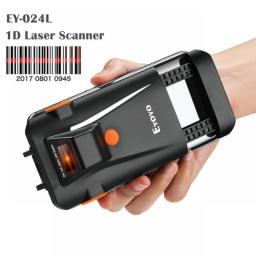 Eyoyo EY-024L1D 2D Back Clip Bluetooth Barcode Scanner Phone Portable Barcode Reader Data Matrix 1D Scanner Windows/Android/ IOS