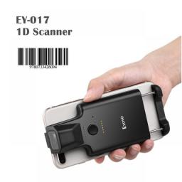 Eyoyo 2D Phone Back Clip Bluetooth Barcode Scanner Portable Barcode Reader Data Matrix Code 1D 2D QR Scanner Android IOS System