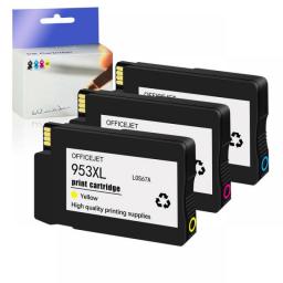 953XL 953 Replacement Ink Cartridge Newest Chip For HP Officejet Pro 7740 8210 8218 8710 8715 8716 8718