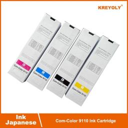 Japanese Ink Cartridge 9110 X1 ONE SET S-6702 S-6703 S-6704 S-6701 Black Cyan Magenta Yellow