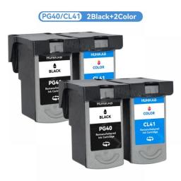 HUHIKAB Compatible Ink Cartridge PG-40 CL-41 PG40 CL41 For Canon Pixma MP140 MP150 MP160 MP180 MP190 MP210 MP220 MP450 MP470
