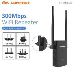 Comfast CF-WR302S Wireless WIFI Router Repeater 300M 10dBi Antenna Wi Fi Signal Amplifer 802.11N/B/G Roteador Wi-fi Rang Extende