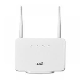 4G LTE CPE Router Modem 300Mbps 4G Router Wireless Modem External Antenna With Sim Card Slot EU Plug For Home Travel Work