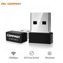 Cheap! MT7601 Wireless Mini USB Wifi Adapter 802.11N 150Mbps USB Receiver Dongle Network Card For Desktop Laptop Win 7 8 10 11