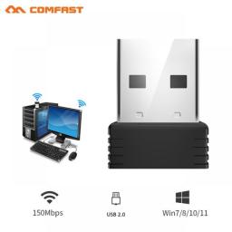 Mini USB Wifi Adapter 802.11b/g/n 150Mbp MT7601 Wireless Receiver Dongle Network Card Laptop PC Lan Wifi Receive Emitter Antenna