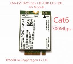EM7455 DW5811E PN 8J6X0 FDD/TDD LTE CAT6 4G Module 4G Card For E7270 E7470 E7370 E5570 E5470 Precision 7720 7520 3520 7510