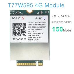 Used LT4120 Snapdragon X5 LTE T77W595 4G WWAN M2 MODULE For HP Probook/EliteBook 820 840 850 745 G3 640 650 645 G2