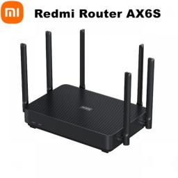 Xiaomi Redmi AX6S Wifi 6 Router 3200 Mbps 2.4/5 GHz Dual Frequency MIMO-OFDMA High Gain Mesh Route MT7622B Dual-core 1.35GHz CPU