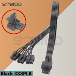 Thermaltake-Modular GPU 3x8-pin To 16Pin Power Supply PCIE5.0 12VHPWR For RTX4090 Video Card Graphics Card