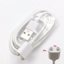 2pin 7mm For Rechargeable Adult Toys DC Vibrator Magnetic Cable Cord USB Power Supply Charger Cable Sex Products Sex Machine