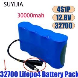 New 12.8 V  32700 LiFePO4 Battery Pack 4S1P  With 4S 40A Balanced BMS For Electric Boat And 12V Uninterrupted Power Supply