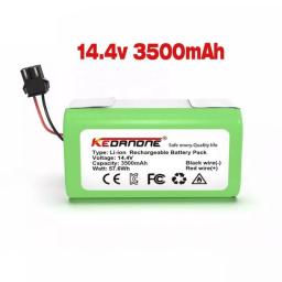Genuine 14.4V 2600mAh Li-ion Battery For Conga Excellence 990 1090 1790 1990 Ecovacs Deebot N79 N79S DN622, Eufy Robovac 30 35C