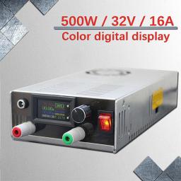 600W High Power Programmable DC Power Supply 32V 16A Laboratory Adjustable Voltage Current Regulator 220V 110V Switching Power