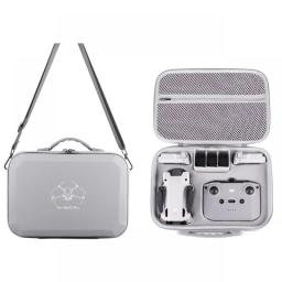 Storage Bag For DJI Mini3 Pro Portable Carrying Case  Mini3 Pro Drone Accessories PU Leather Splash-proof Shoulder Bag