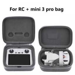 For DJI Mini 3 Pro Storage Bag Carrying Case Remote Controller Battery Drone Body Handbag For DJI Mini 3 Pro Accessory Grey