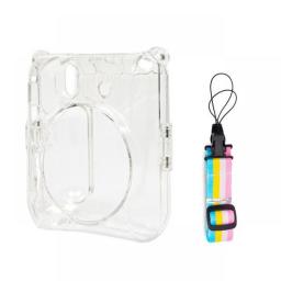 For Instax Mini 90 Camera Case Soft Silicone Protective Cover Scratch-proof Storage Carry Bag
