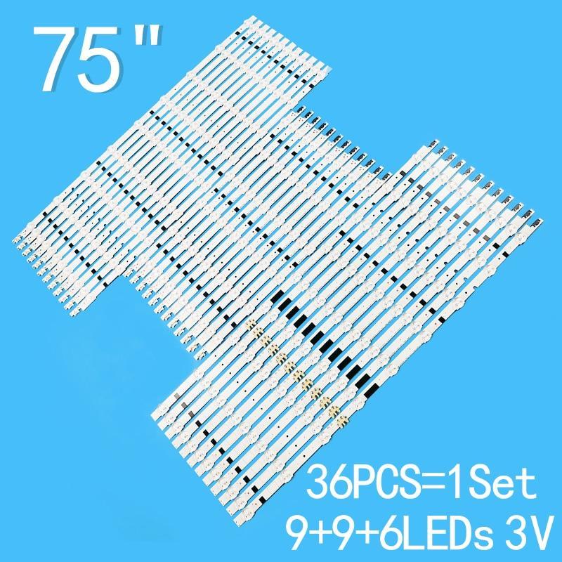 New 36PCS/lot For Samsung 75" LCD TV 2013SVS75F D2GE-750SCA-R3 D2GE-750SCB-R3 UN75F7100 UE75F6400 UE75F6300 UE75F6470 UN75F6300