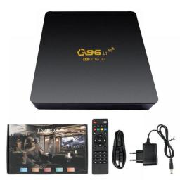 4K Smart TV Box 10.0 S905L2 Quad Core 2.4G WiFi Q96 L1 TV Box Set Top Box Network Player Video Game Smart TV Box