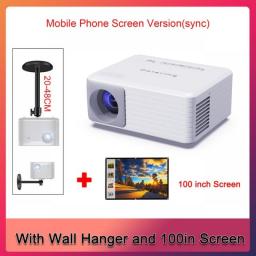 Polaring N2 720P Support 1080P Digital Projector Video Projetor Keystone Focusing 5000 Lumens Home Game Screen Camping Proyector