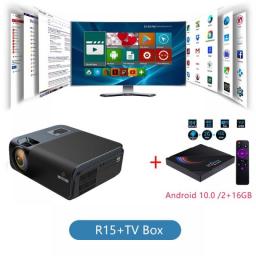 Everycom R15 Native 1080P Video Projector 5G Wifi Optional Full HD 6800 Lumens FHD Bluetooth Keystone Movie Beamer Home Cinema