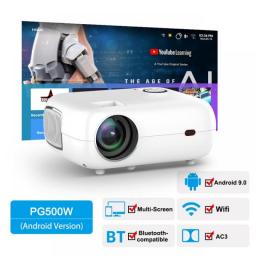 Progaga PG500 Beamer Portable Projector Real 1080P Full HD 200 Inch 6000 Lumens Wifi Support 2K 4K Home Projector Beamer