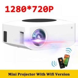 4K WIFI Wireless Projectors Outdoor Support 1080P Mini Projectors 360 Home Theater Cinema HDMI Smart Tv For IOS XIAOMI SAMSUNG