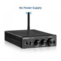 AIYIMA A07 PRO Bluetooth Amplifier Audio APTX HD TPA3255 Hifi Stereo Power Amplifier 300Wx2 Sound Speaker Amplificador Home Amp