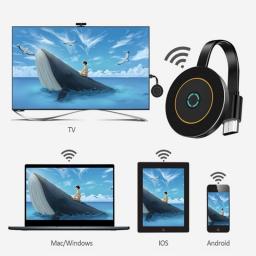 4K Wireless WiFi Display Dongle TV Stick Video Adapter Airplay DLNA Screen Mirroring Share For IPhone IOS Android Phone To TV