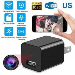 1080P Wifi Plug Mini Cameras Surveillance USB Audio Micro Camcorders Wireless Video Recorder Security Camera