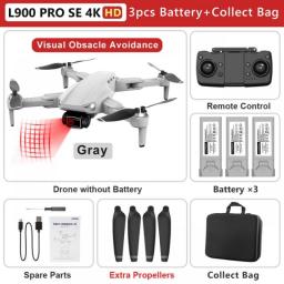 L900 PRO SE 4K HD Dual Camera Drone Visual Obstacle Avoidance Brushless Motor GPS 5G WIFI RC Dron Professional FPV Quadcopter