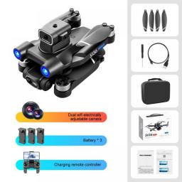 S136 GPS Drone 4K HD Dual ESC Camera FPV Aerial Photography Obstacle Avoidance Brushless Motor Helicopter Foldable RC Quadcopter