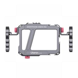 Ulanzi Lino Phone Cage Video Vlog Rig Handle For 5.4'' To 6.7'' IPhone X 11 12 13 Mini Pro Max Android Phone Photography