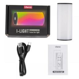 Ulanzi I-Light VL119 RGB Handheld Light Wand LED RGB Stick 2500-9000K Photography Lighting Magnetic Tube Light For Video Vlog