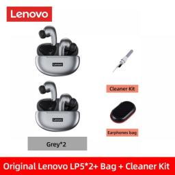 100Percent Original Lenovo LP5 Wireless Bluetooth Earbuds HiFi Music Earphone With Mic Headphones Sports Waterproof Headset 2022 New